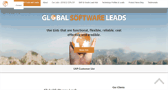 Desktop Screenshot of globalsoftwareleads.com
